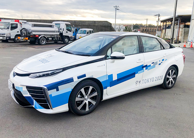 FCVリース車（TOYOTA-Mirai）